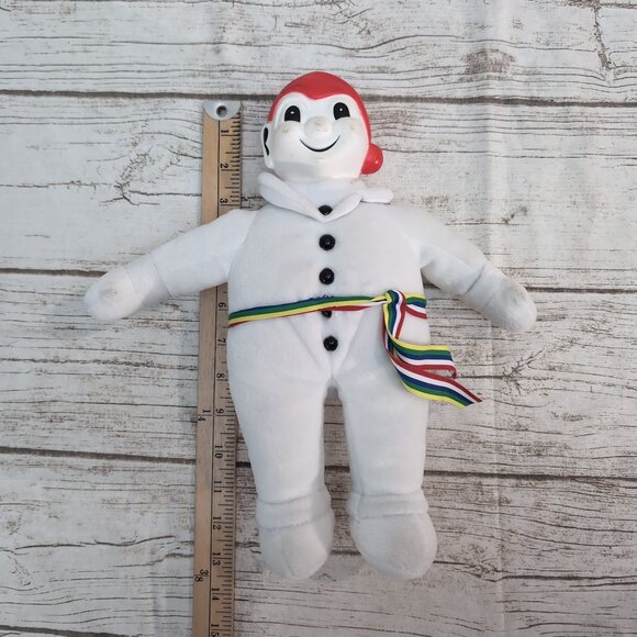 Carnaval de Québec Bonhomme Plush Doll White Mascot Toy – Collectible - Picture 3 of 7